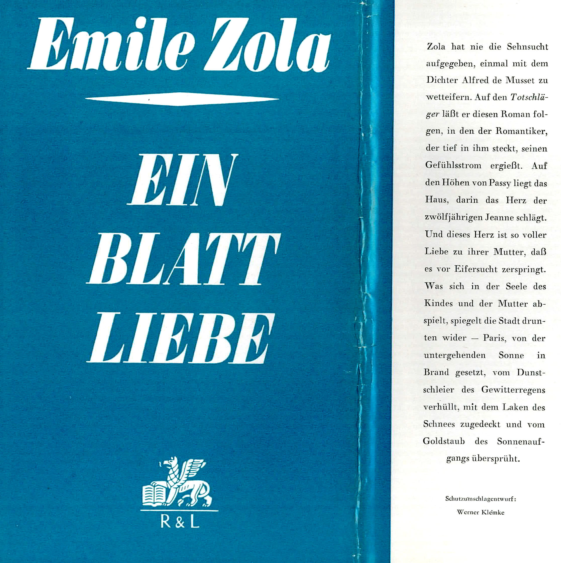 Ein Blatt Liebe - Zola, Emile